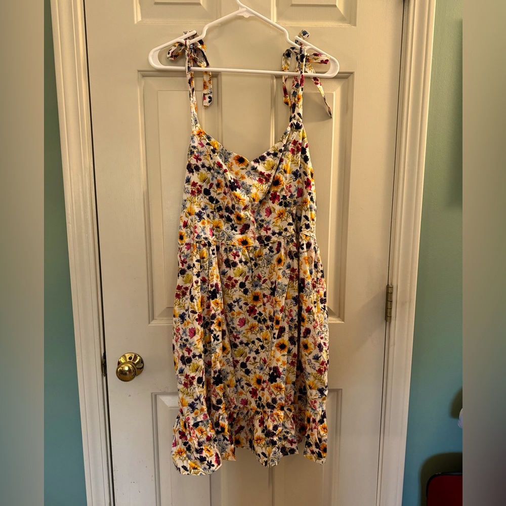 NWT Old Navy sunflower sundress, size L